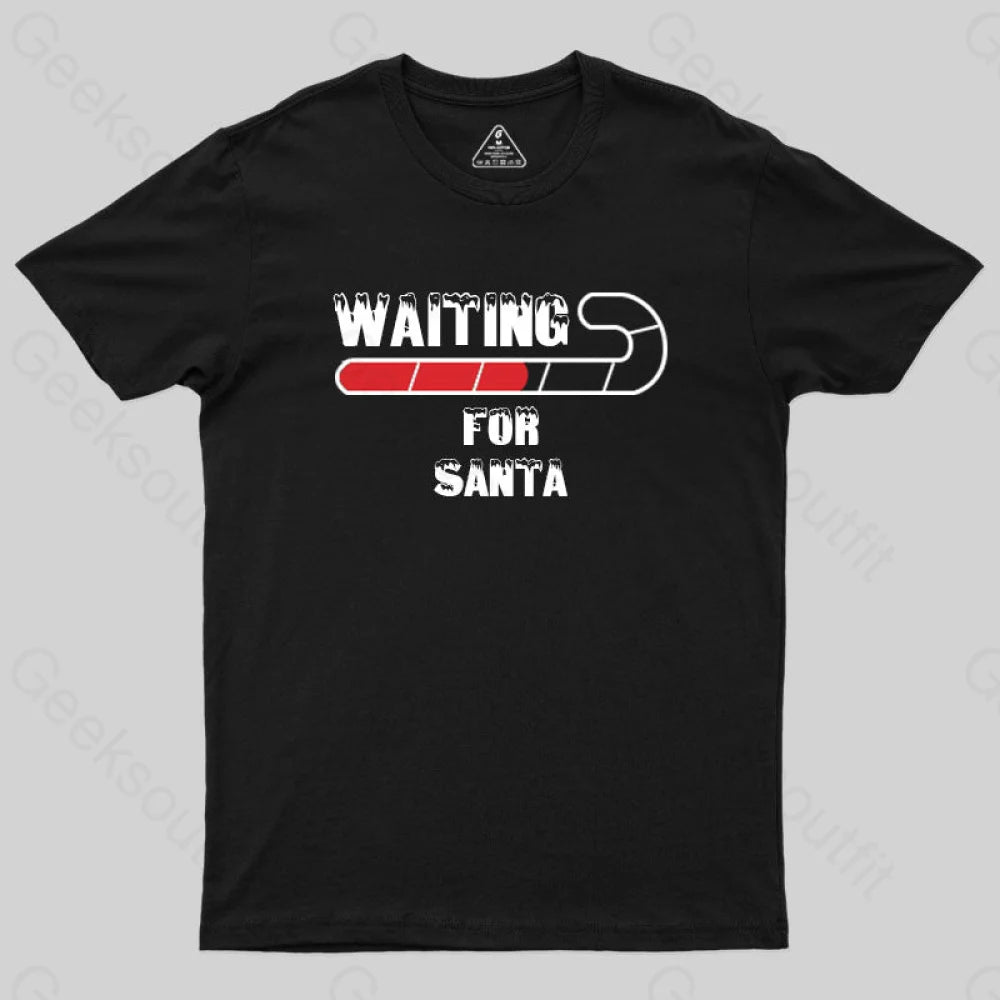 Waiting For Santa T-ShirtAbstract Tee