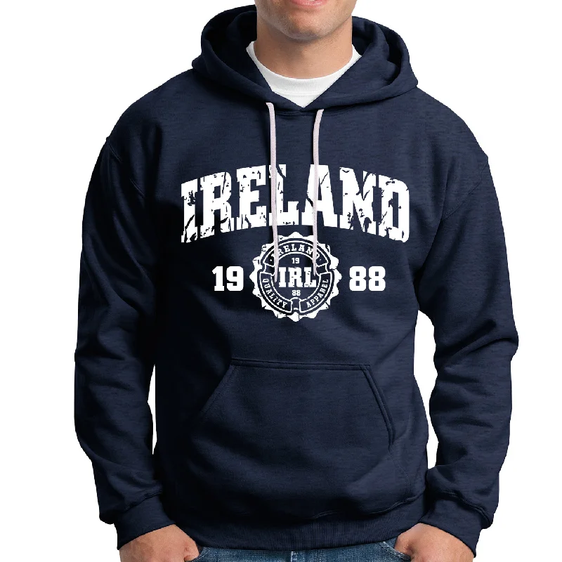 Irl Apparel  Melange Navy Hoodies (3 per size)Sheer Hoodies