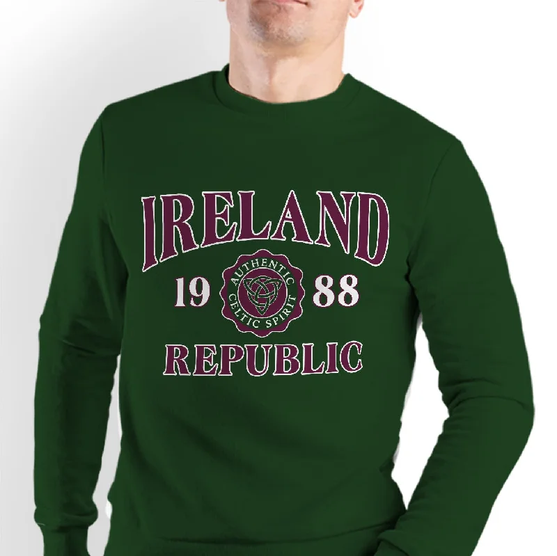 Irl Celtic Spirit V2 - App HoodCollege Sweatshirts