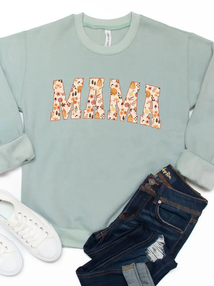 Fall Leaf Mama SweatshirtZip-Up Hoodies