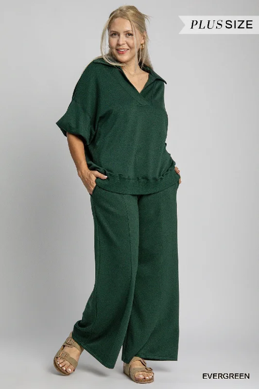 Women's party topsUmgee NeoKnit Emerald Pull-On Sweatpants Plus