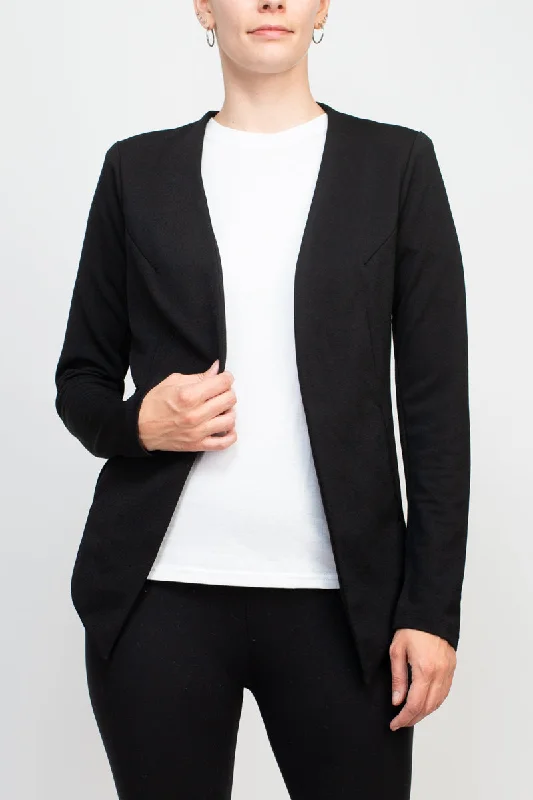 BCBG Generation open front long sleeve tuxedo blazer