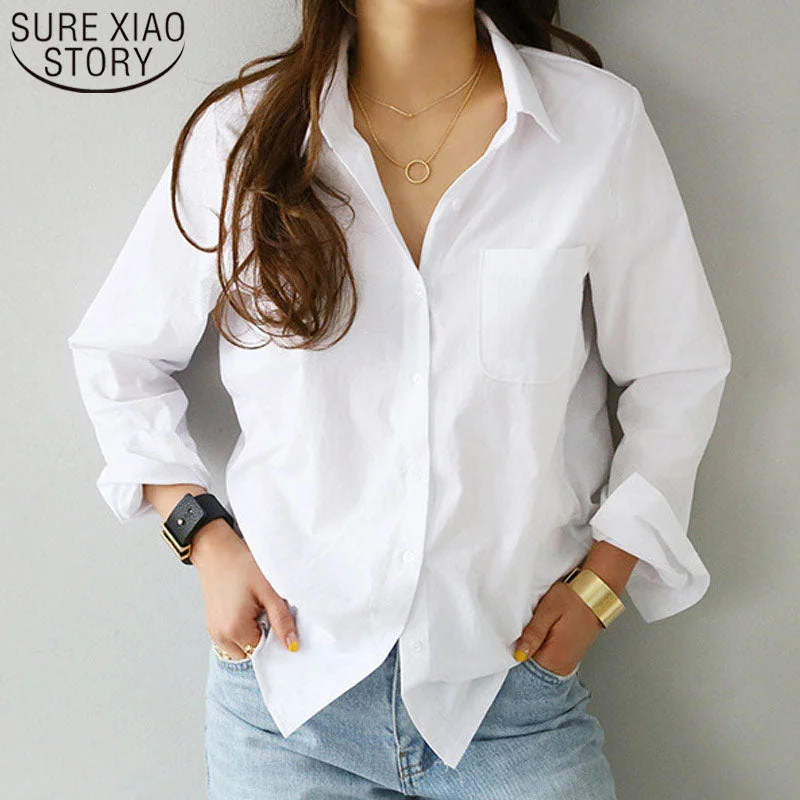 Long Sleeve Casual Loose Blouse