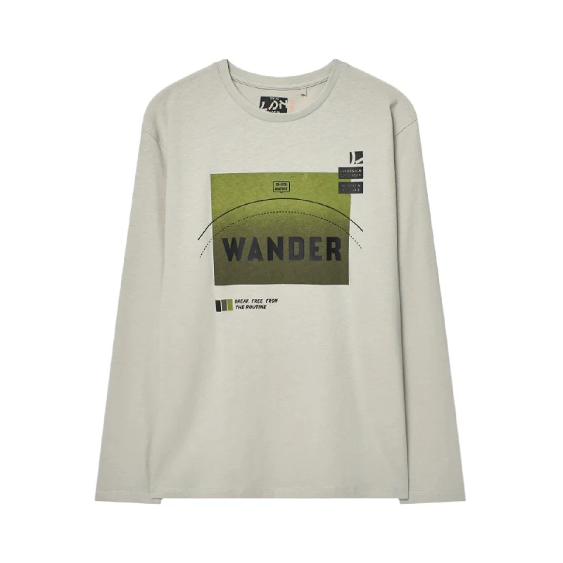 Losan Kids "WANDER" Long Sleeves Tee - Light Beige - 12Y