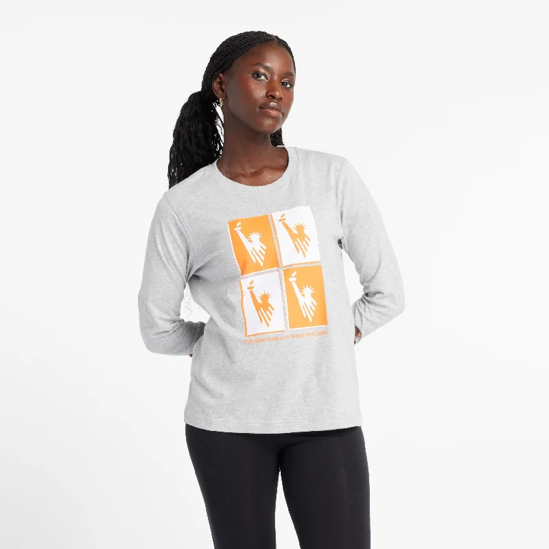 New Balance Women's NYC Marathon Graphic Long Sleeve