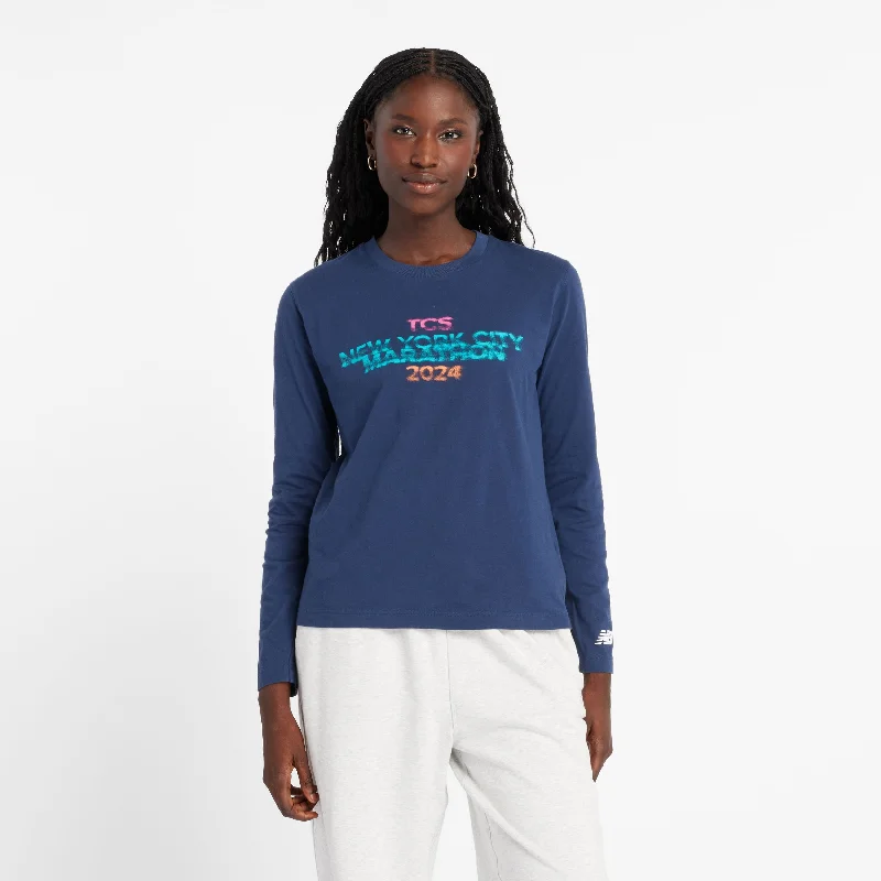 New Balance Women's NYC Marathon Graphic Long Sleeve