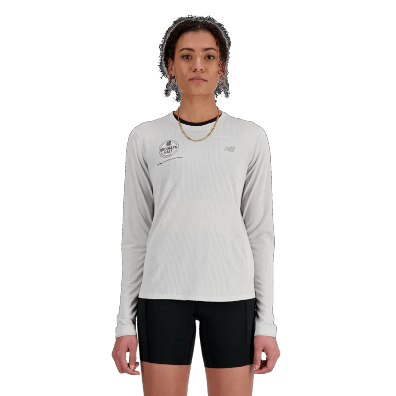 New Balance Women's RBC Brooklyn Half Athletics Long Sleeve