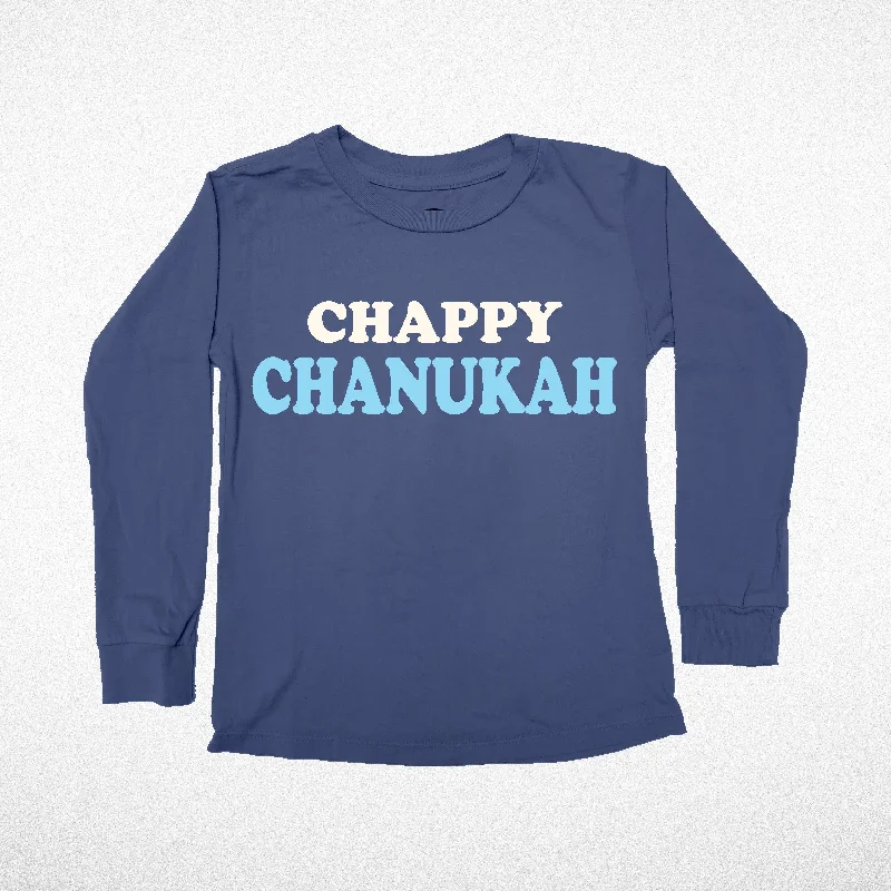 Tiny Whales Long Sleeve Chappy Chanukuh Tee